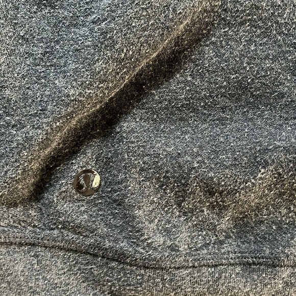 Lululemon In A Cinch Reversible Grey Cowl Neck Sweater Pullover - Picture 8 of 11